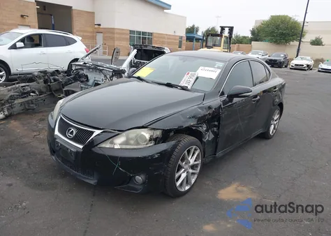 2011 Lexus Is 250 из США, поврежденный, VIN JTHCF5C27B5047360